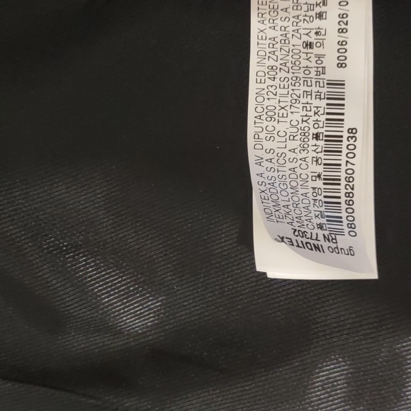 Zara Silver Tweed Blazer With Chenille Fringe Trim Size Medium EUC - Picture 10 of 16